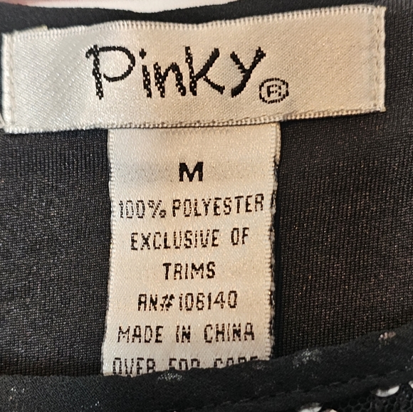 Pinky Black and Silver Sequin Dress - Picture 5 of 10